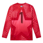 Uruguay 2026 goalkeeper shirt back with number 1