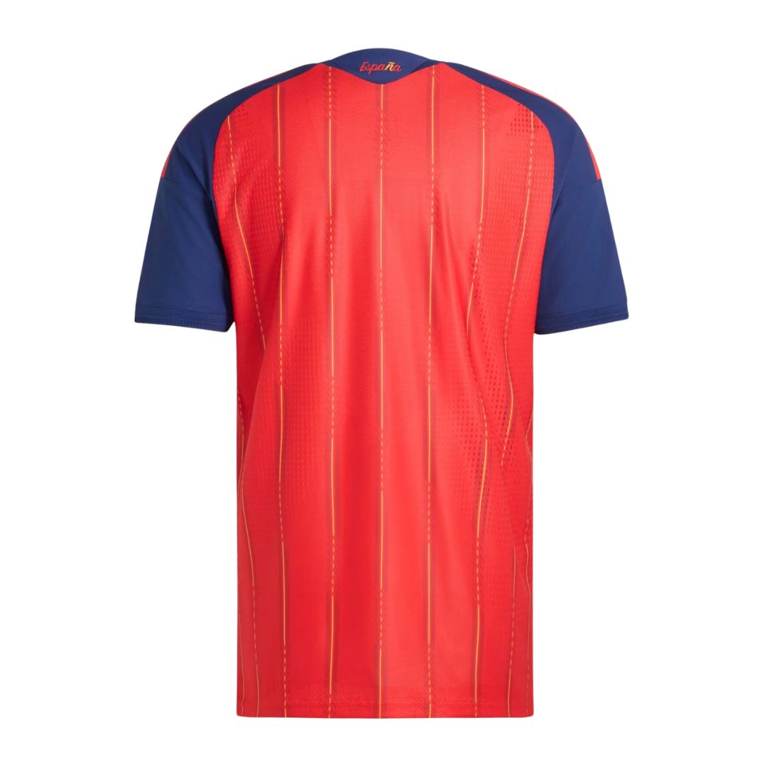Spain 2026-27 home shirt back view in red
