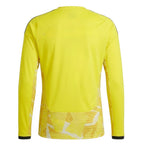 Italy 2026 yellow goalkeeper shirt back view
