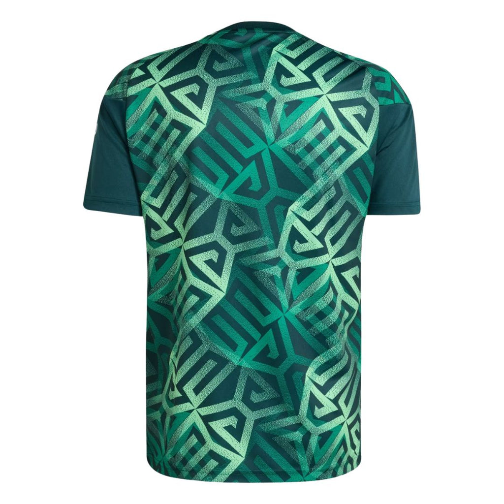 Mexico 2026 pre-match home shirt back view