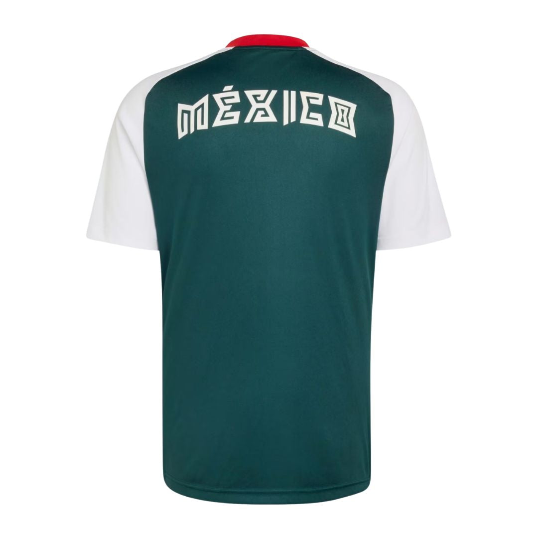 Mexico 2026 pre-match away shirt back with MEXICO lettering