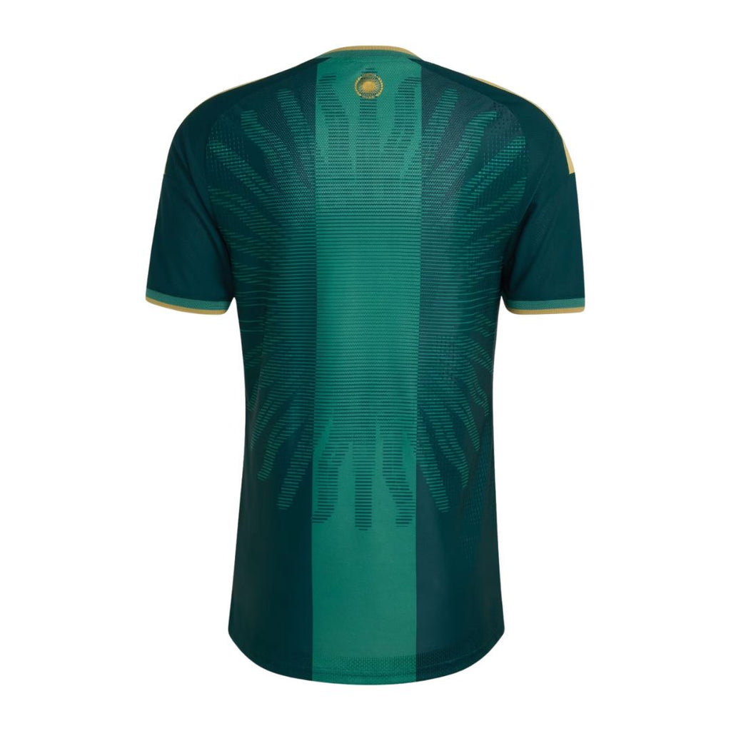 Argentina 2026-27 green goalkeeper shirt back view