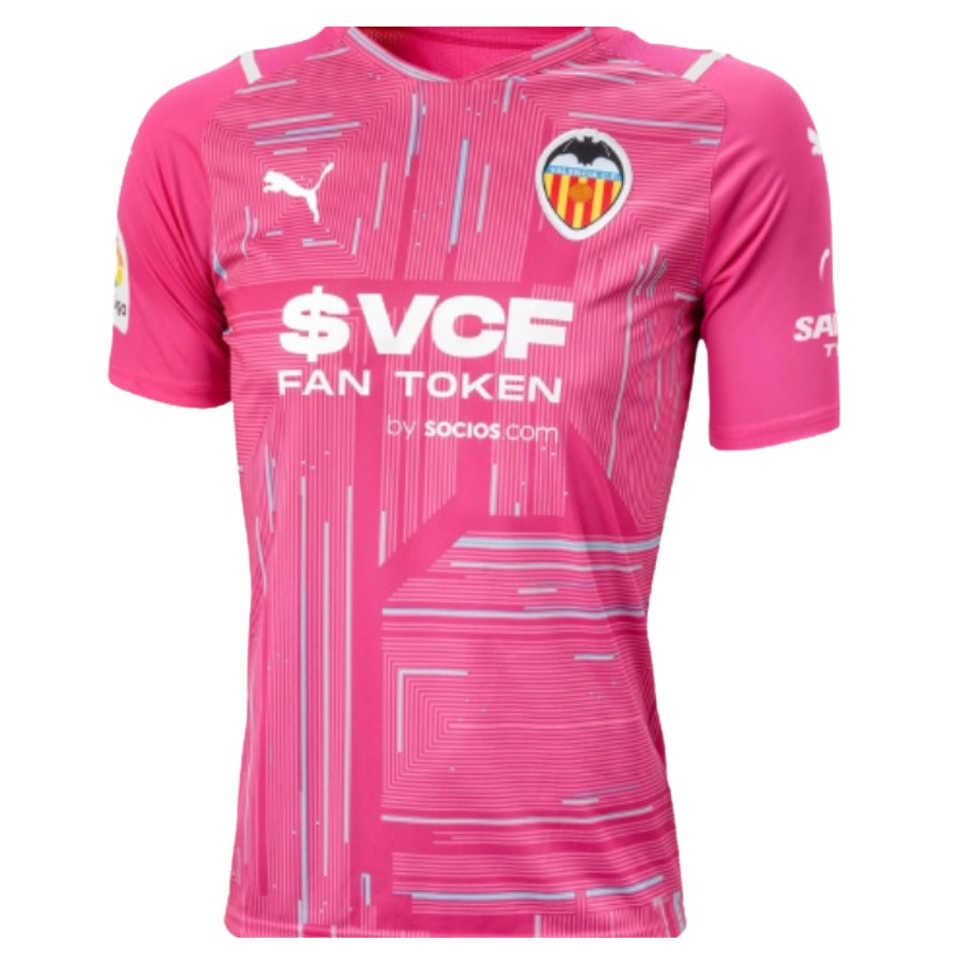 Valencia CF 2021-22 Pink Goalkeeper Jersey