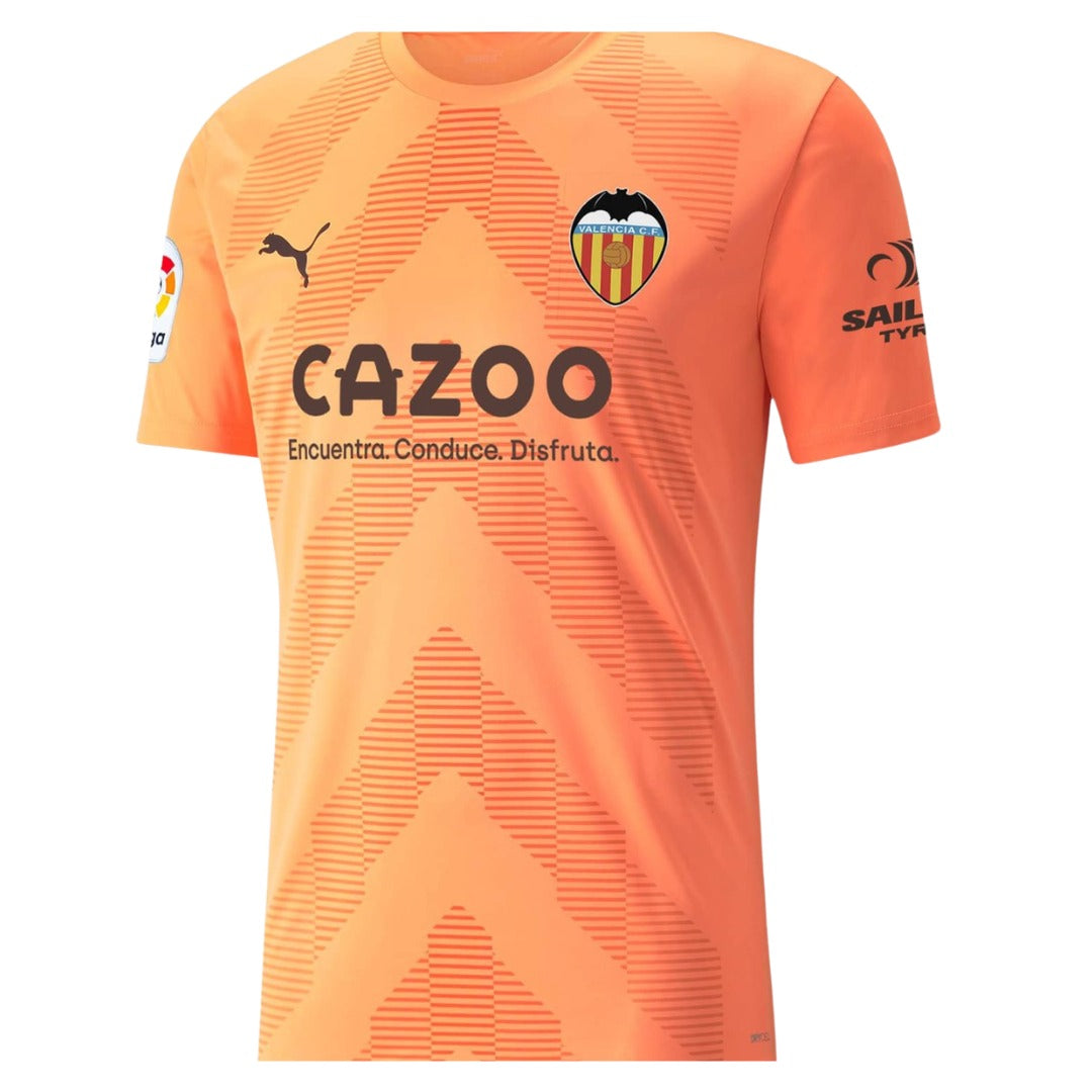 Valencia CF 2022-23 Orange Goalkeeper Shirt