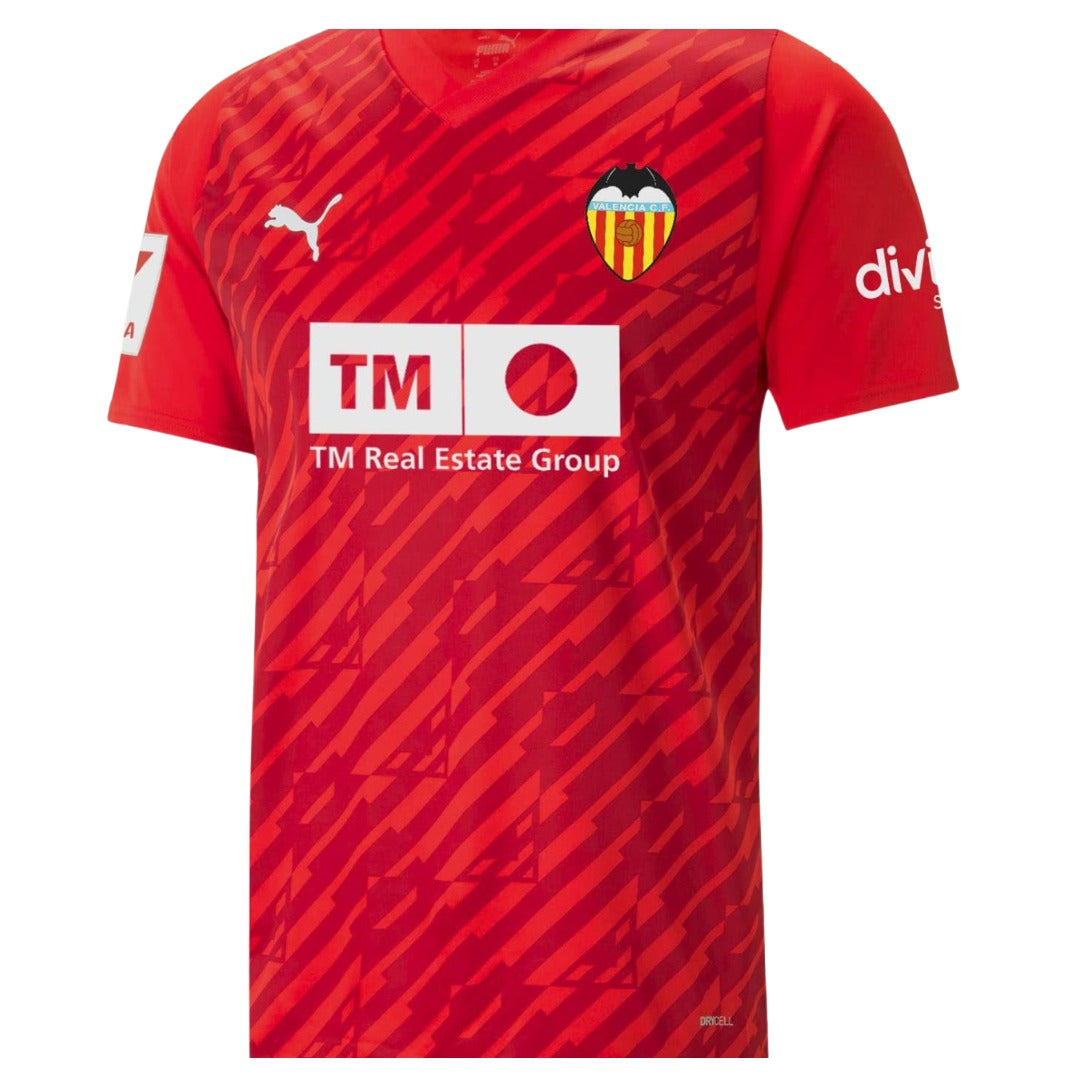 Valencia CF 2023-24 Red Goalkeeper Jersey