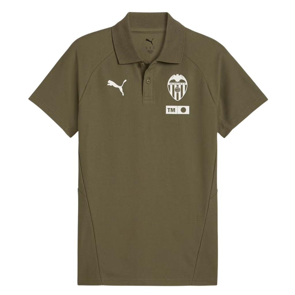 Valencia CF 2026-27 Olive Polo Shirt