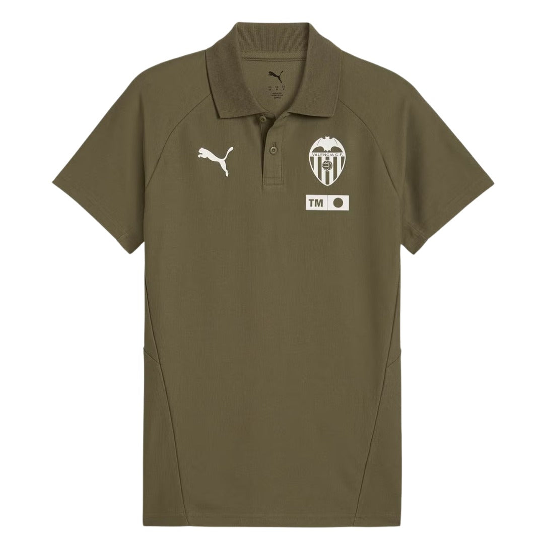 Valencia CF 2026-27 Olive Polo Shirt