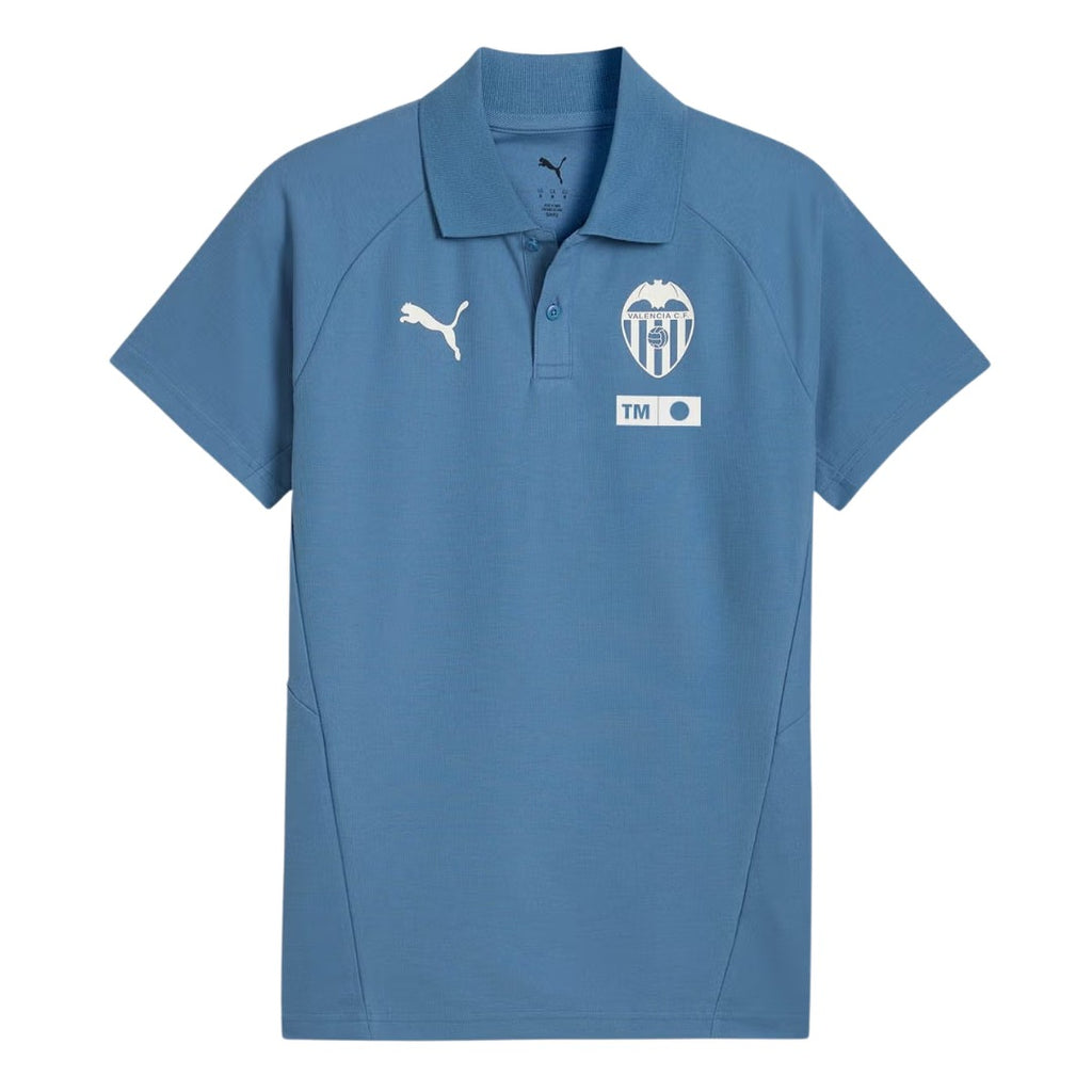 Valencia CF 2026-27 Blue Polo Shirt