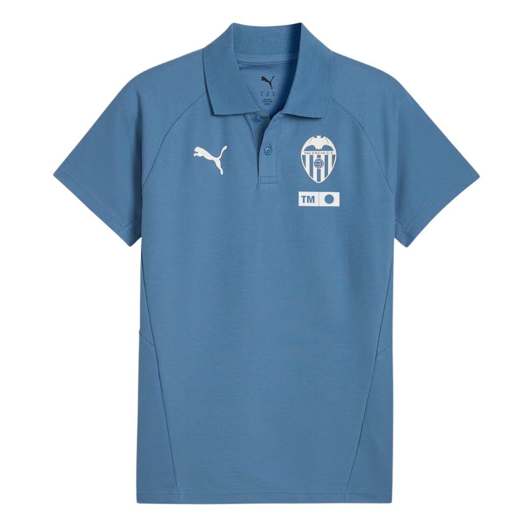 Valencia CF 2026-27 Blue Polo Shirt