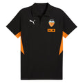 Valencia CF 2025-26 Black Travel Polo Shirt