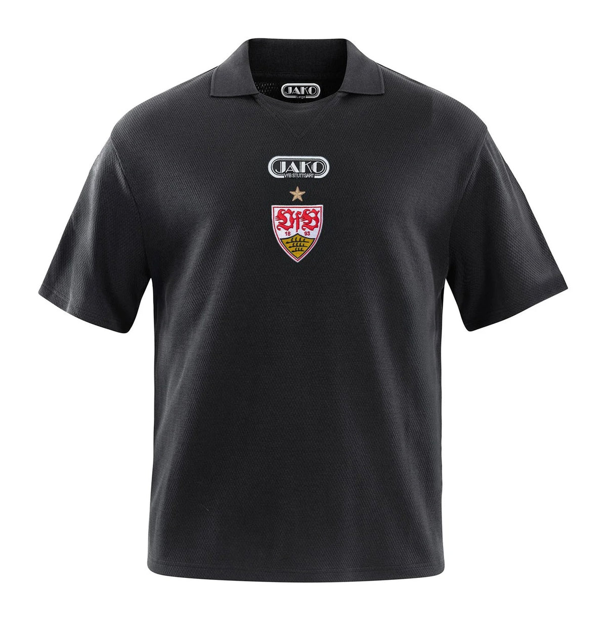 VfB Stuttgart 2026-27 Black Polo Shirt