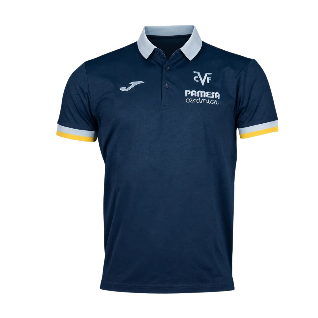 Villarreal CF 2026-27 Navy Polo Shirt