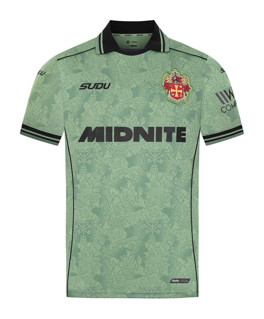 Wolves 2026-27 sage green goalkeeper home shirt front