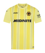 Wolves 2026-27 yellow goalkeeper third shirt front