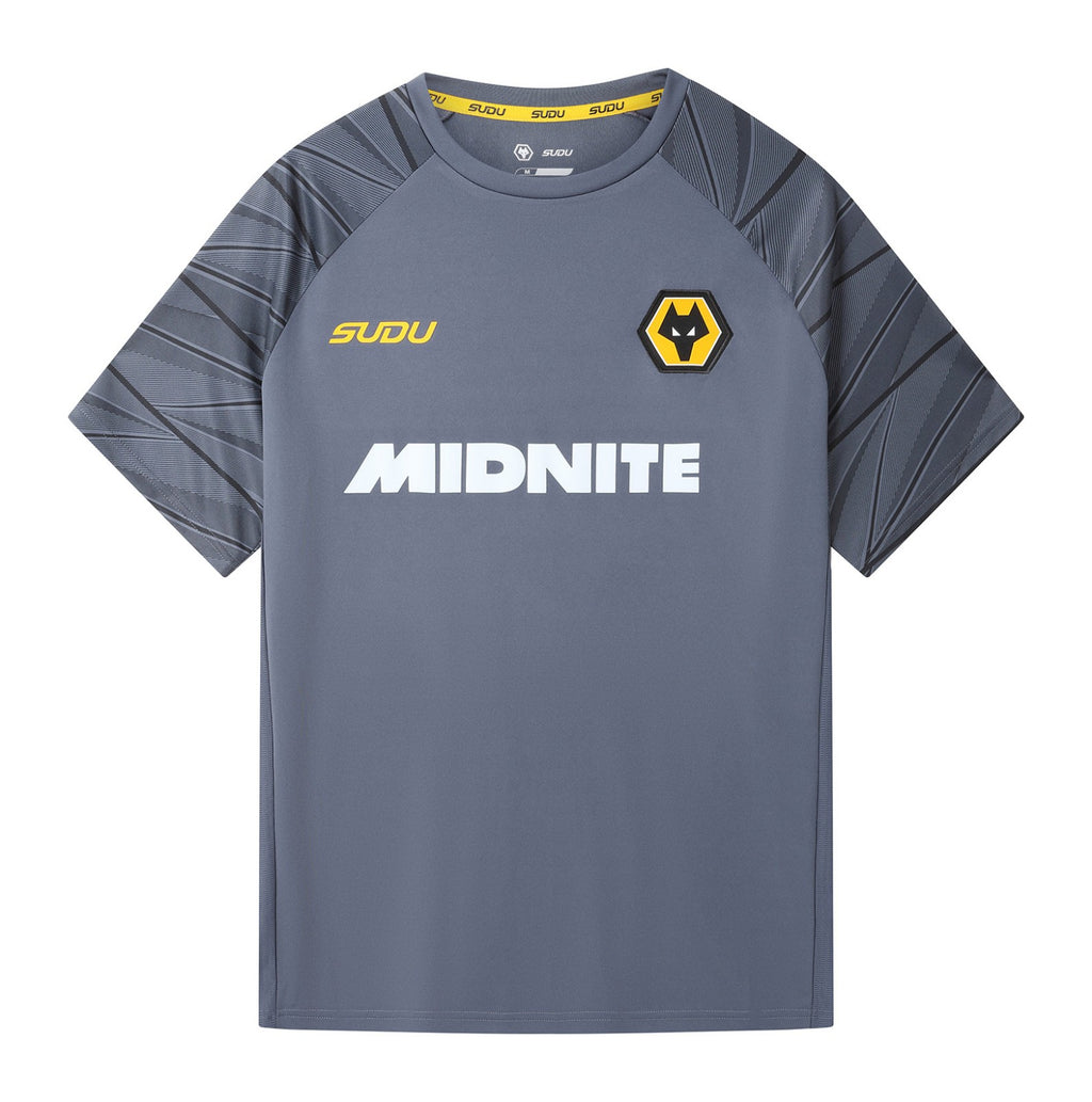 Wolves 2026-27 grey training jersey front