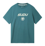 Wolves 2026-27 teal travel shirt front with white logo