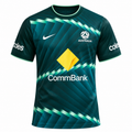 Australia 2026 pre-match shirt front, dark green with CommBank sponsor