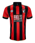AFC Bournemouth 2016-17 home shirt front in red and black stripes
