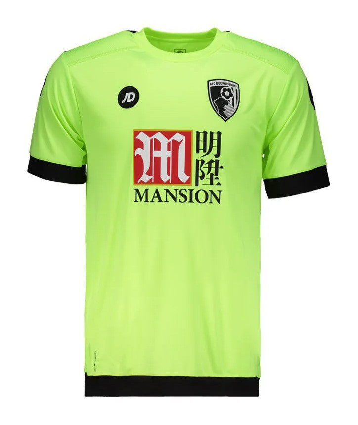 AFC Bournemouth 2016-17 third shirt front in neon lime