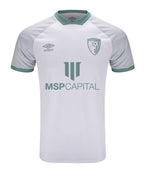AFC Bournemouth 2020-21 third shirt front in white with mint trim