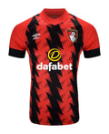 AFC Bournemouth 2022-23 home shirt front with zigzag stripes