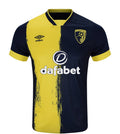 AFC Bournemouth 2023-24 third shirt front in navy and yellow