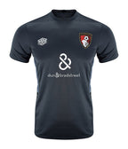 AFC Bournemouth 2023-24 black training shirt front in charcoal