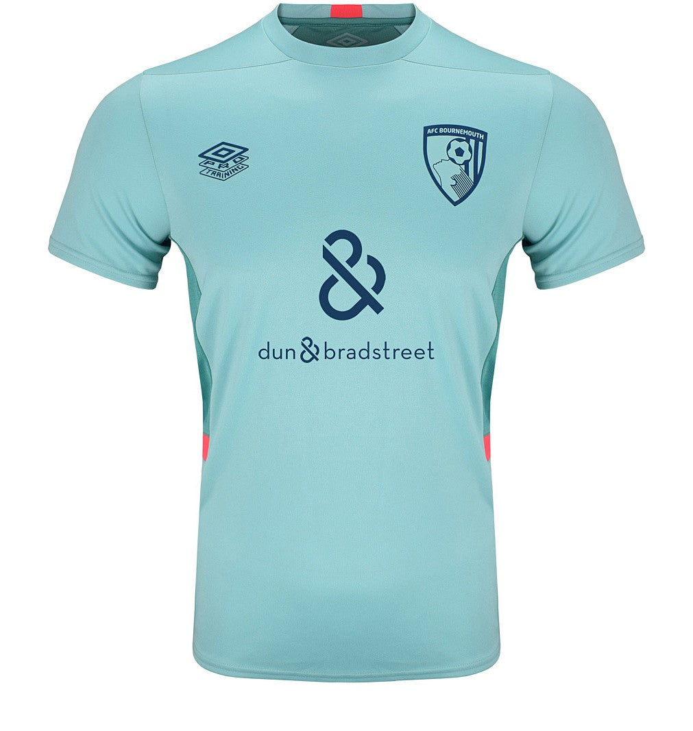 AFC Bournemouth 2023-24 training shirt front in mint