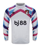 AFC Bournemouth 2024-25 goalkeeper third shirt front in white, long sleeve