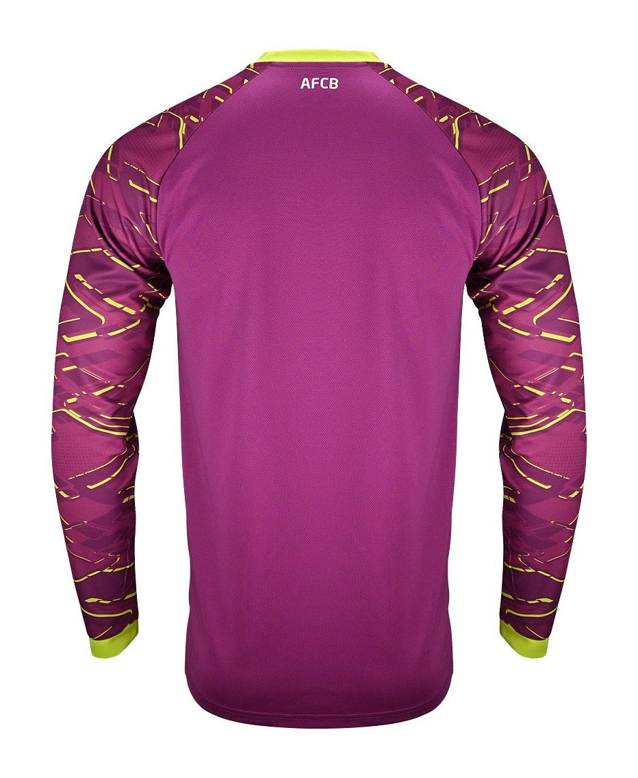 AFC Bournemouth 2025-26 goalkeeper away shirt back view