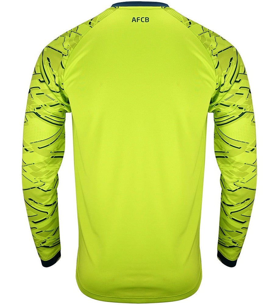 AFC Bournemouth 2025-26 goalkeeper home shirt back view