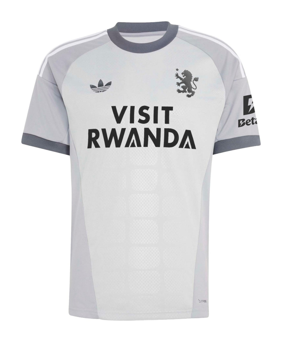 Aston Villa 2026-27 grey goalkeeper shirt front