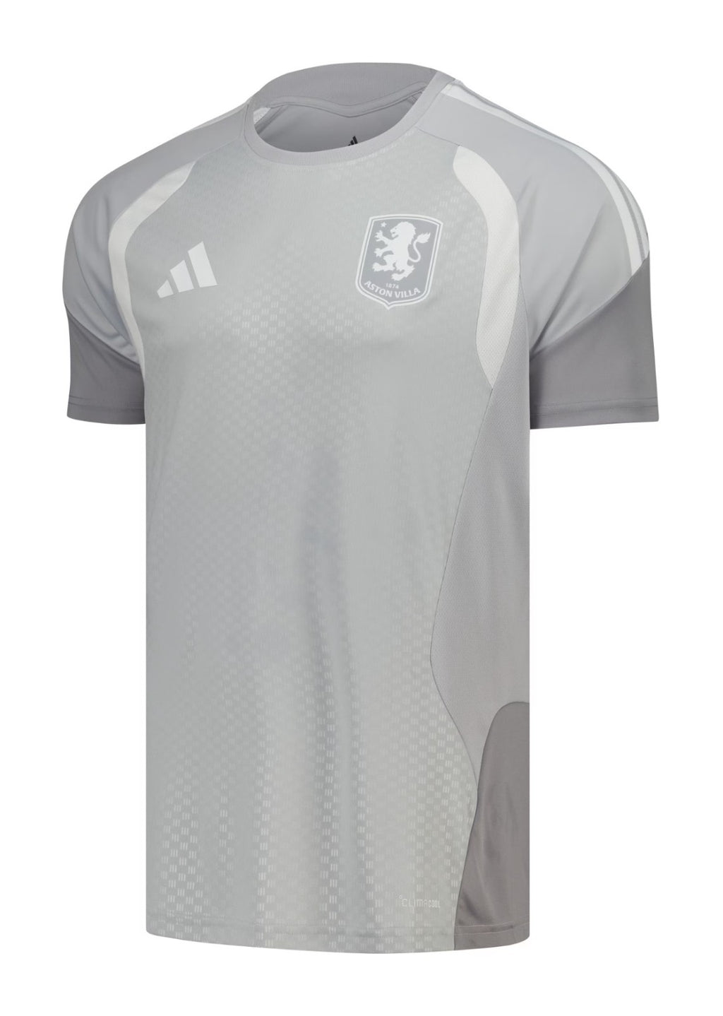 Aston Villa 2026-27 light grey training shirt front