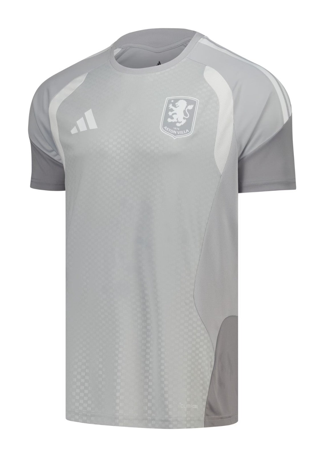 Aston Villa 2026-27 light grey training shirt front