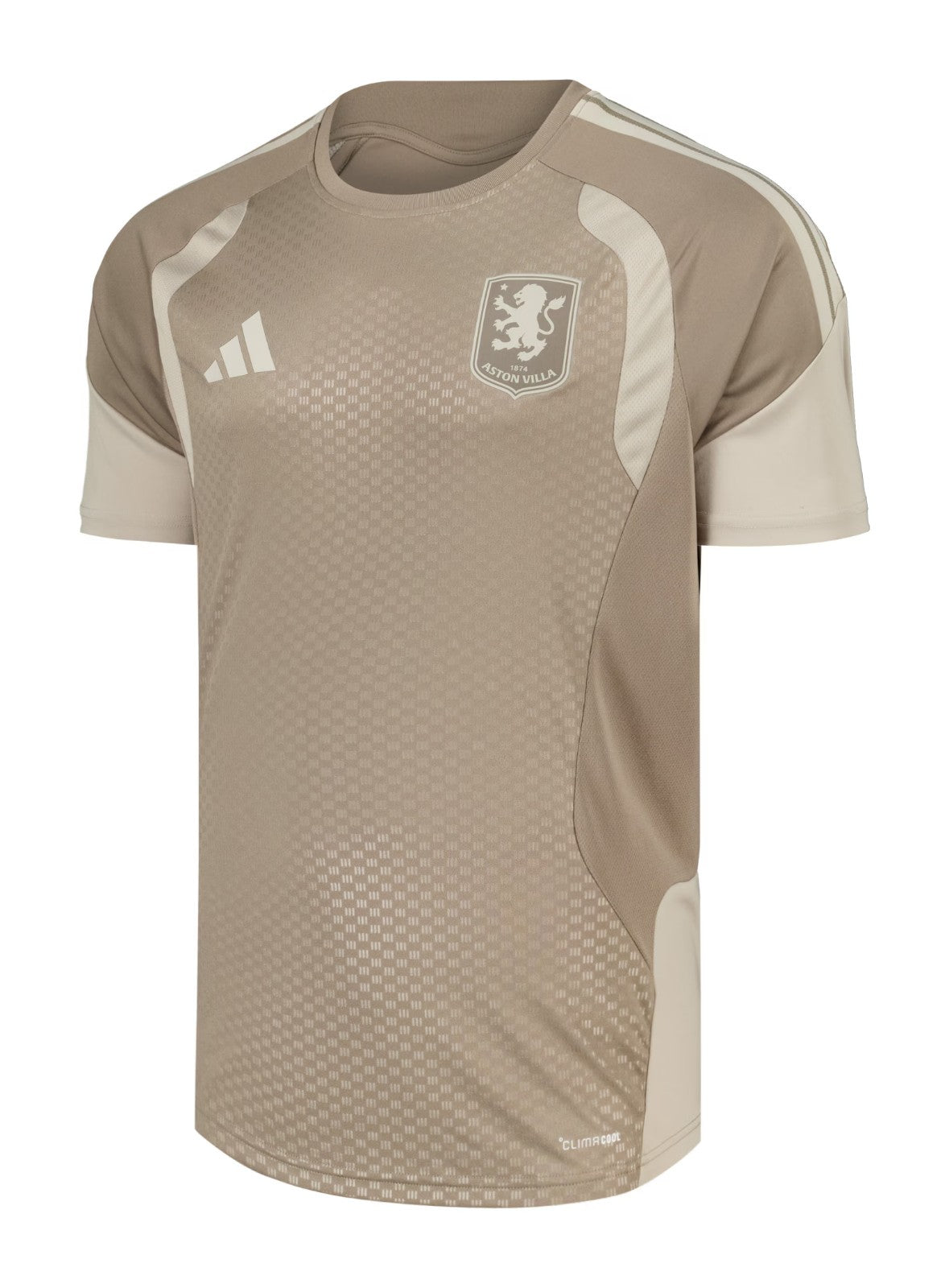 Aston Villa 2026-27 tan training shirt front