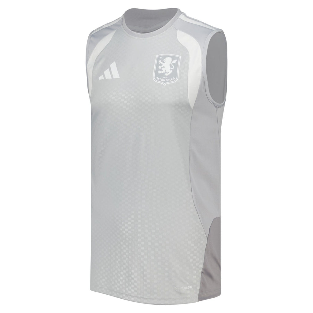 Aston Villa 2026-27 light grey training vest front