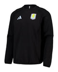 Aston Villa 2026-27 black travel sweatshirt front