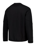 Aston Villa 2026-27 black travel sweatshirt back view