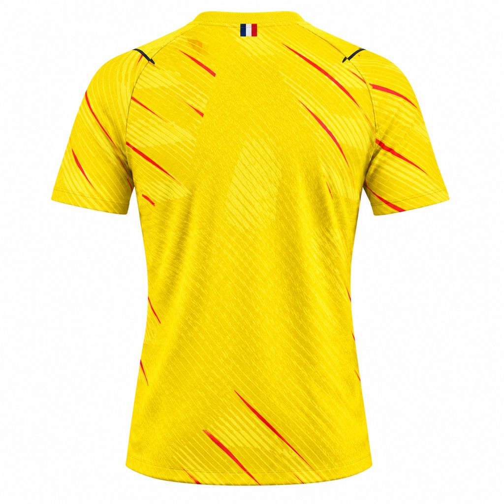 France 2026 yellow goalkeeper shirt back view