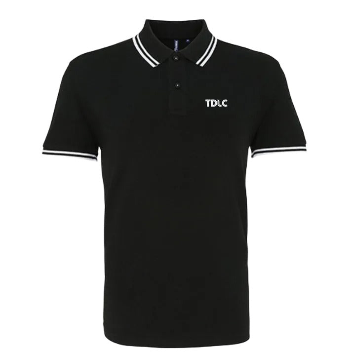 Black and Gray Polo Shirt