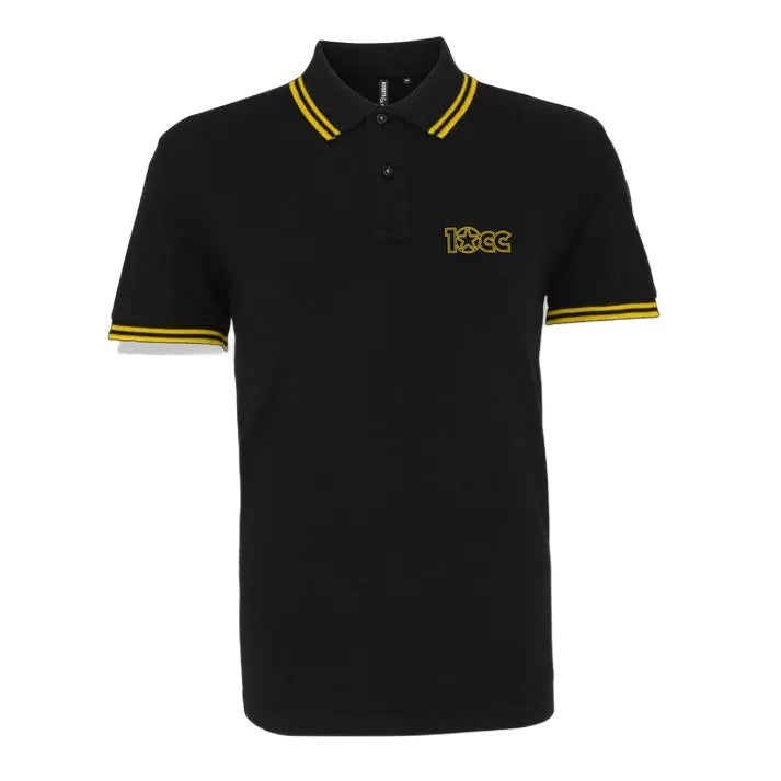 Black and Yellow Polo Shirt