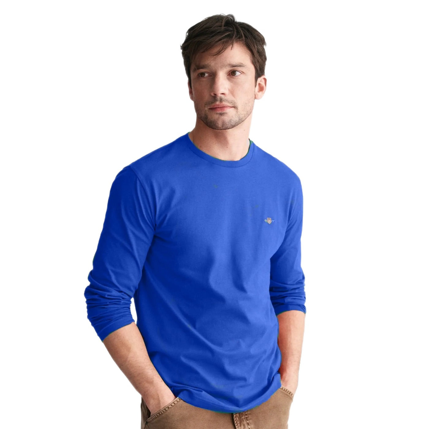 Blue Long Sleeve T Shirt