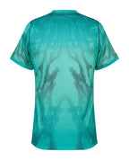 Brazil 2026 teal goalkeeper shirt back view