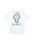 Casablanca Mushroom T Shirt White
