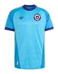 Chile 2026 sky blue goalkeeper shirt front