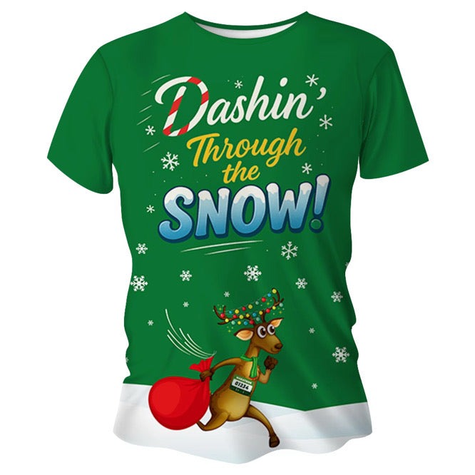 Christmas Running T-Shirt