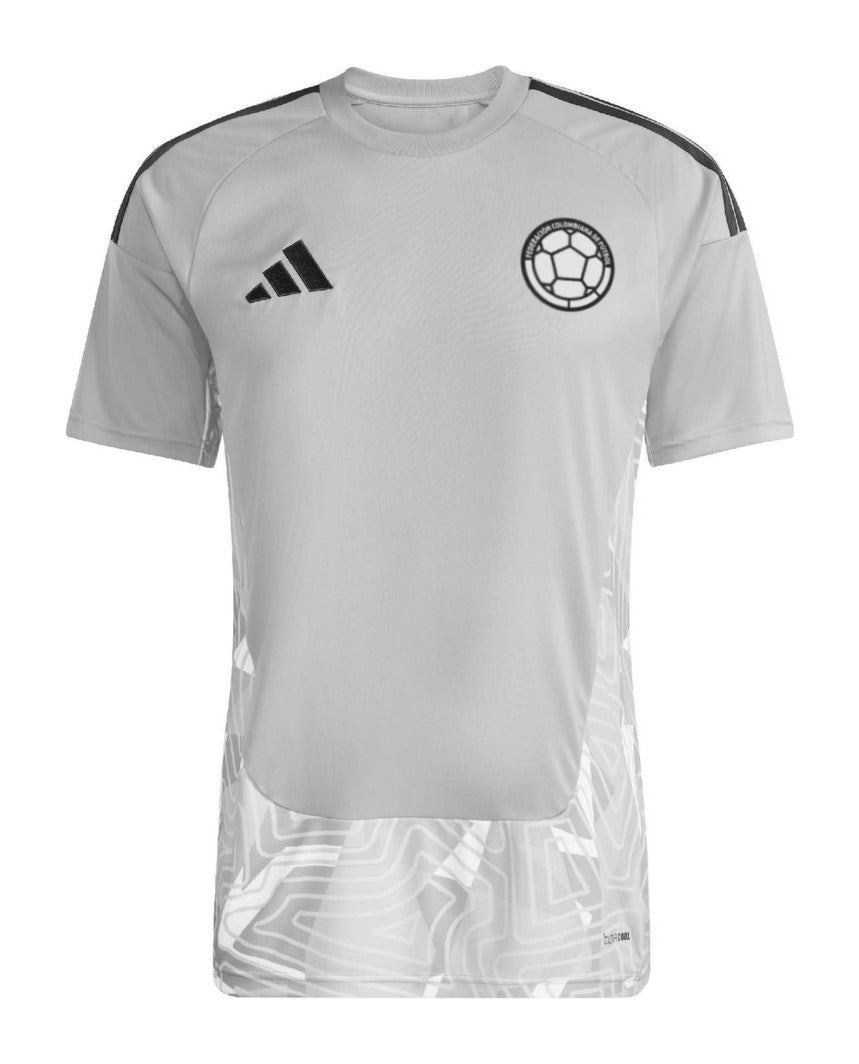 Colombia 2026 grey goalkeeper shirt front
