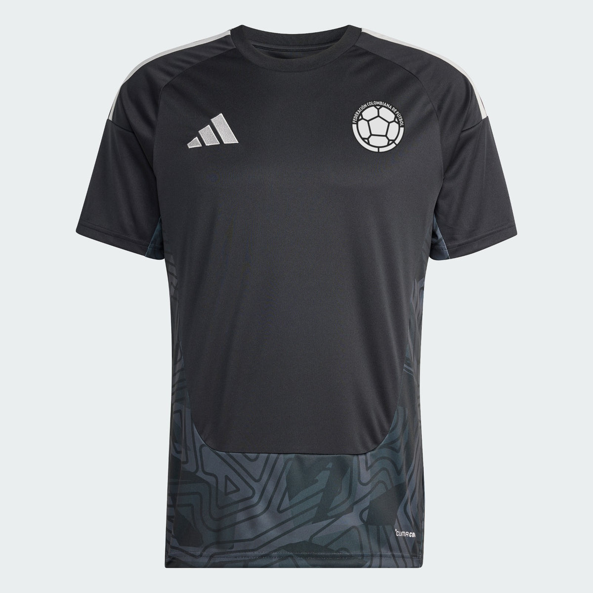 Colombia 2026 black goalkeeper shirt front