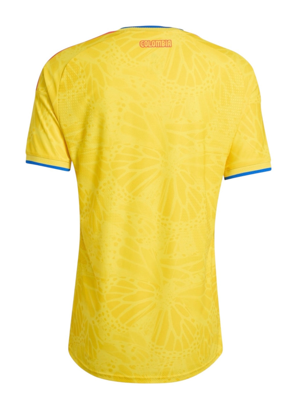Colombia 2026 home shirt back view