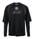 Denmark 2026-27 pre-match sweatshirt front in black